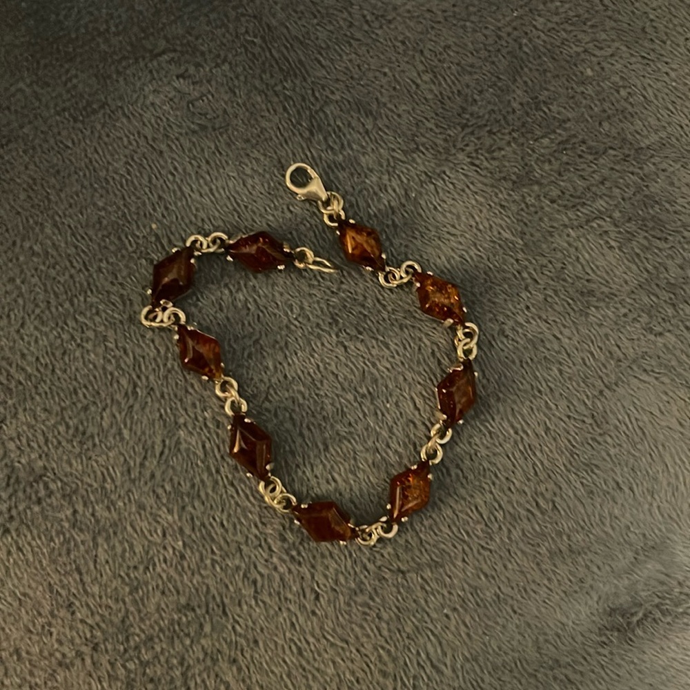 Amber bracelet